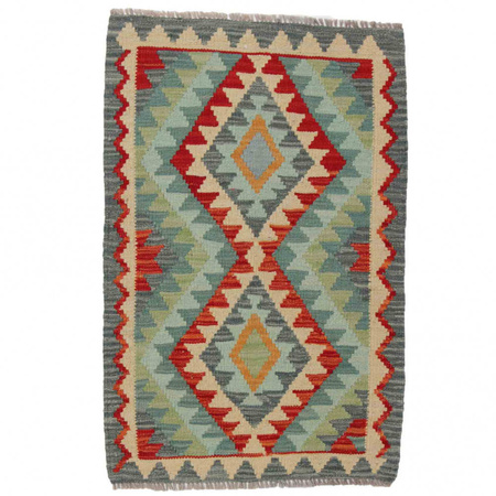Kelim Khan Wool Carpet 62 x 96 94368