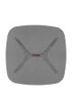 Blast Square Table Gray/Brown
