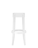 Charles Ghost 75 cm Hocker White
