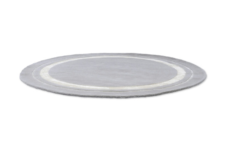 Laura Ashley Redbrook Silver ROUND Carpet 081804