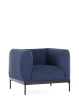 Asia Armchair (Bouclè) Blue