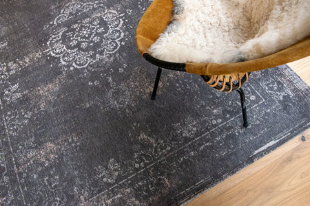 Louis de Poortere Fading World Medallion Stone rug 9148