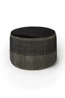Nanimarquina Tres Persian Pouf M Black