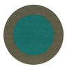 Brink&Campman Festival Round Aqua Rug 496308