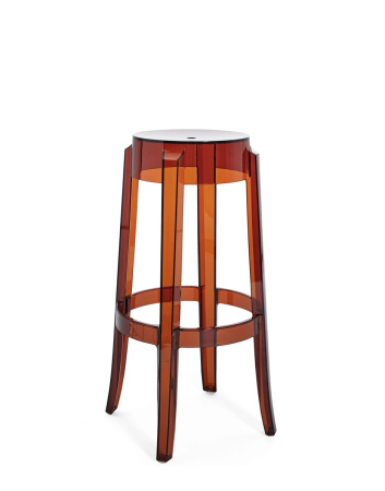 Charles Ghost 75 cm Amber Hocker