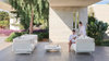 Gandiablasco Onde Square Coffee Table 85x85 cm