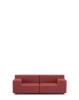 Plastics Tech Fabric Two-Seater Sofa Brick