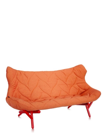 Foliage Trevira Sofa Red Orange