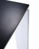  Four Rectangular 158x79 cm Stół Aluminiowy Czarny