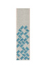 Gan Bandas C Tuequoise Carpet