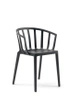 Venice Mat Chair Black Matte