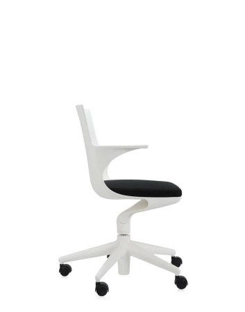 Spoon Chair Armchair White Black