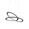 Nemo Kepler Petite Downlight Pendant Lamp 2700 K Black