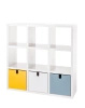 Polvara 1 Bookcase White