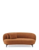 Lunam Curly Sofa Orange