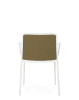 Audrey Soft Noma Chair White Mustard