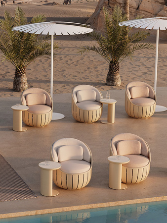 Gandiablasco Arena Club Armchair