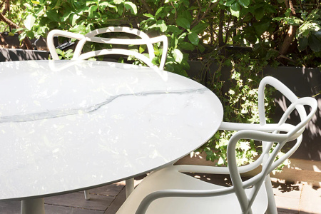 Multiplo XL Rectangular Outdoor 180x90 cm Stół Czarny Czarny Marquina