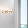 Nemo Crown Wall Lamp 4 Gold