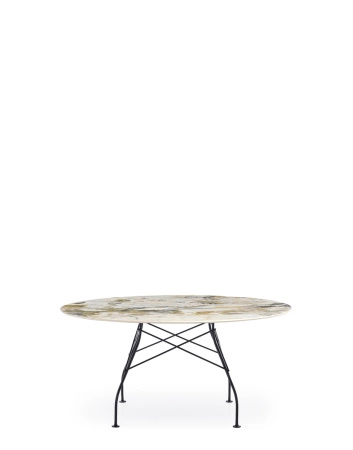 Glossy XXL Ø150 cm Symphonie Black Table