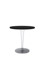 Top Top Round Outdoor Stolik Czarny