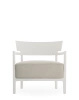  Cara Mat Armchair White Beige