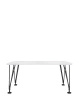 Max 160x80 cm Table White Black