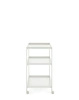 Trays 80 cm x 40 cm Trolley White