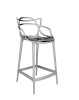 Masters Stool Metal 65 cm Stołek Barowy Chromowany