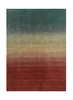 Gan Degrade Petrol-Wine Carpet