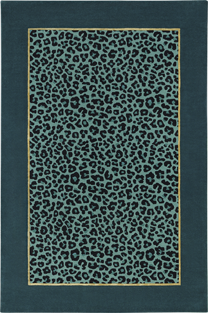 Toulemonde Bochart Fauve Aqua carpet