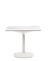 Multiplo Square 78x78 cm Table White White