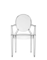 Louis Ghost Chair Smoky