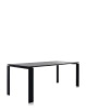  Four Soft Touch 190x79 cm Table Black Black