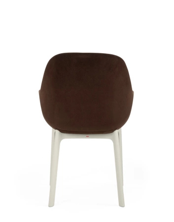 Clap Aquaclean Armchair White Brown