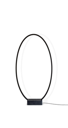 Lampa Stojąca Nemo Ellisse Czarny