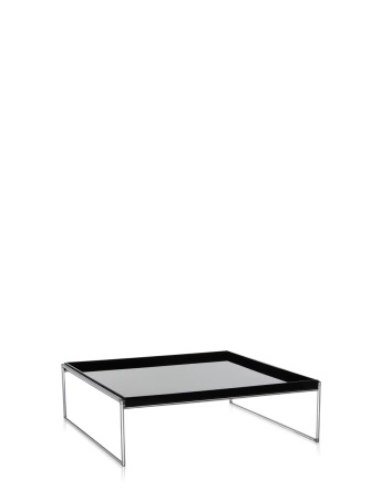  Trays 80 cm x 80 cm Table Black