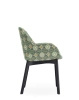 Clap Rubelli Armchair Black Green