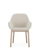 Clap Tissue Shirley Powder White Armchair
