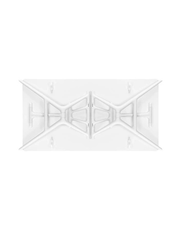 Spoon Table 160x80 cm White Table