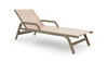 Gandiablasco Stack Contract Chaise Lounger With Arms