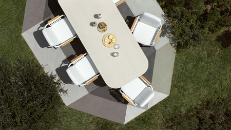 Stół Gandiablasco Capa Dining 250x100 cm
