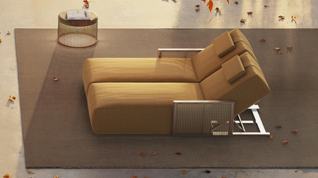 Gandiablasco Bosc Double Chaise Lounger