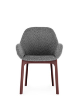 Clap Tissue Shirley Armchair Burgundy Grey