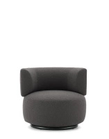 K-Waiting Bouclè Armchair Gray