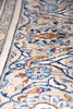 Kashan Cream Wool Carpet 84708 199x296