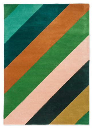 Dywan Harlequin Sherbet Stripe Emerald/Amber 144417