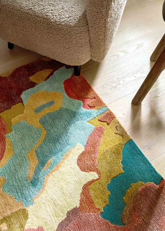 Harlequin Foresta Rosewood/Huckleberry rug 143503