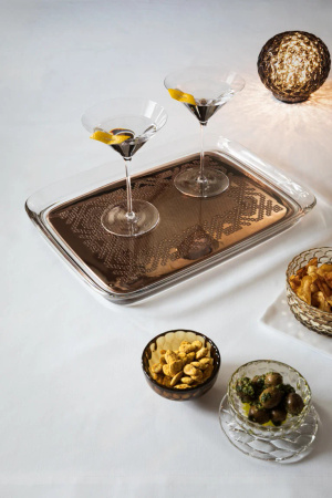 Teatime Tray Brown