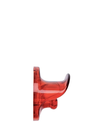 Wall Clothes Hook (2 pieces) Red